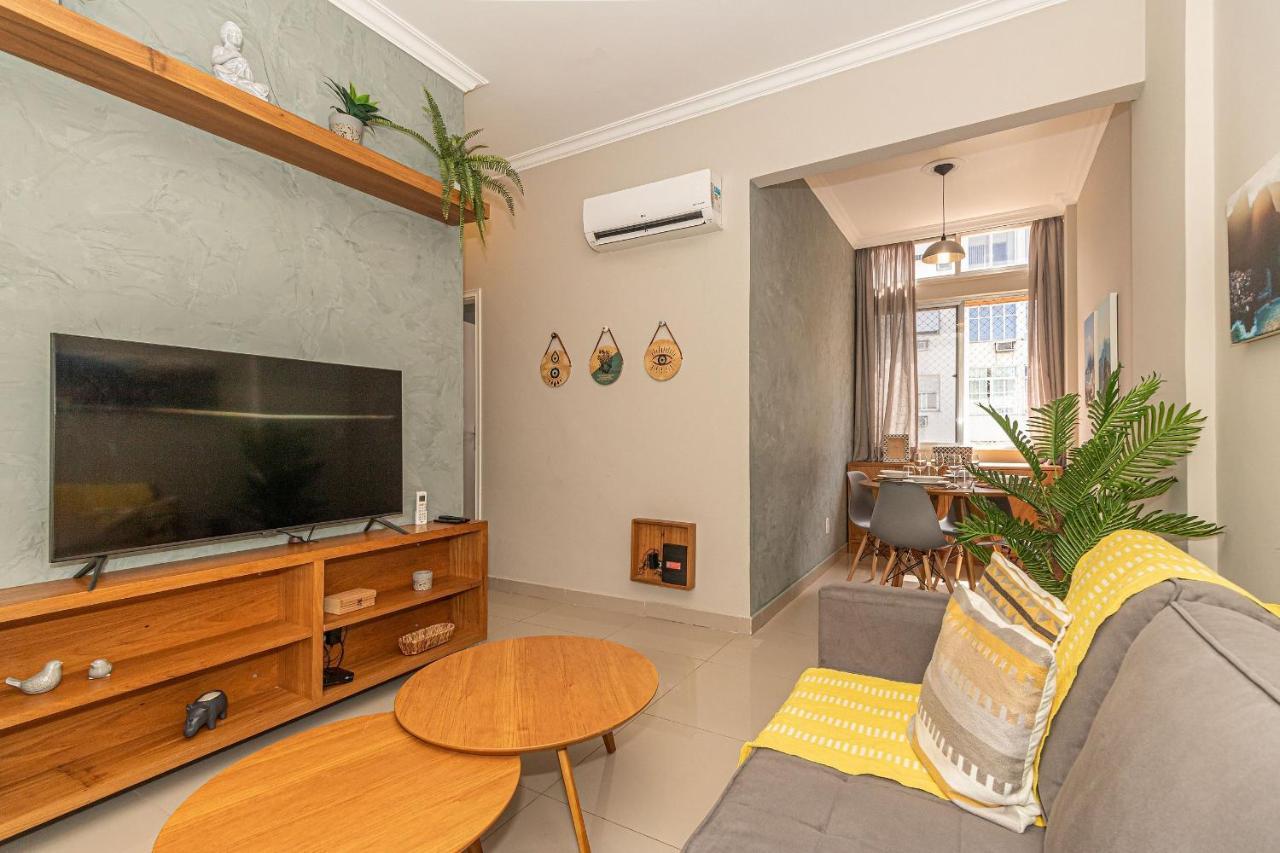 Rj01 Loft 200M Da Praia Posto 8 Arpoador Rio de Janeiro Kültér fotó